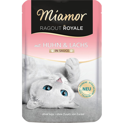 Miamor Ragout Royale Huhn & Lachs in Sauce