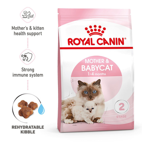 ROYAL CANIN MOTHER & BABYCAT Katzenfutter für tragende Katzen und Kitten