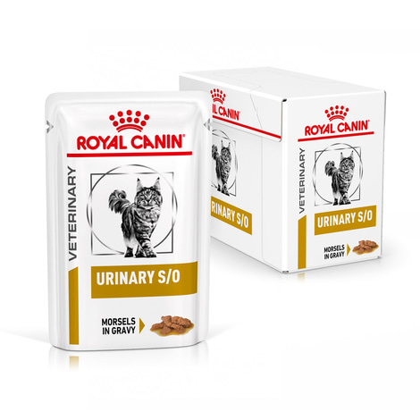 Royal Canin Vet Diet Urinary S/O Katze - Häppchen in Soße