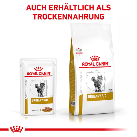 Royal Canin Vet Diet Urinary S/O Katze - Häppchen in Soße