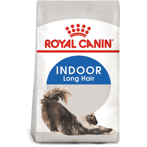 ROYAL CANIN INDOOR Longhair Trockenfutter für Wohnungskatzen mit langem Fell