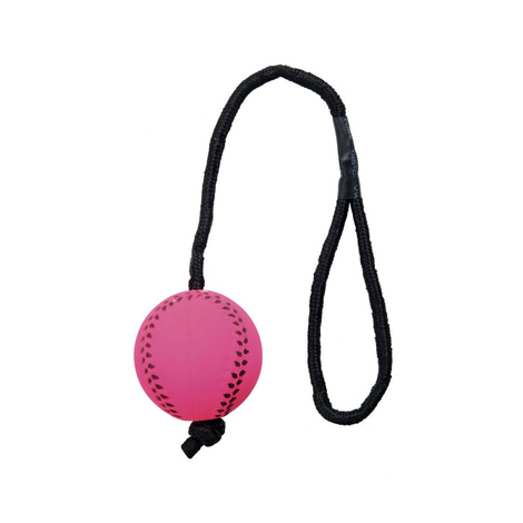 Trixie Neonball am Seil aus Moosgummi 6cm/30cm