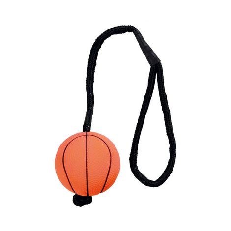 Trixie Neonball am Seil aus Moosgummi 6cm/30cm