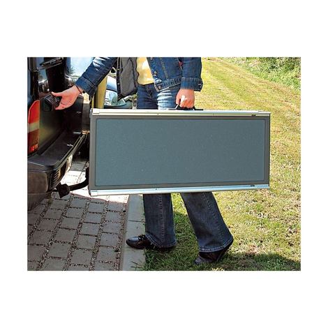 Trixie Petwalk Aluminium Teleskop-Rampe 100 - 180 cm