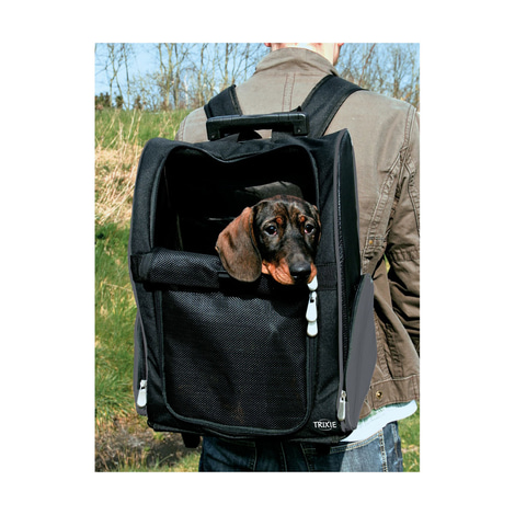 TRIXIE Tbag Trolley 32x45x25cm aus Nylon schwarz