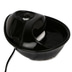Pioneer Pet Keramik Trinkbrunnen Rain Drop Style 1,8 l schwarz