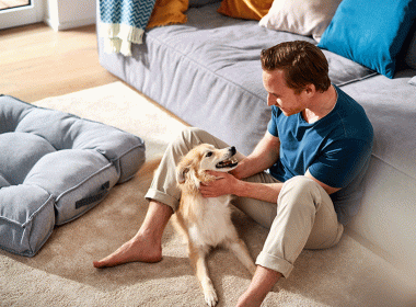 ZooRoyal Hundekissen Max grau