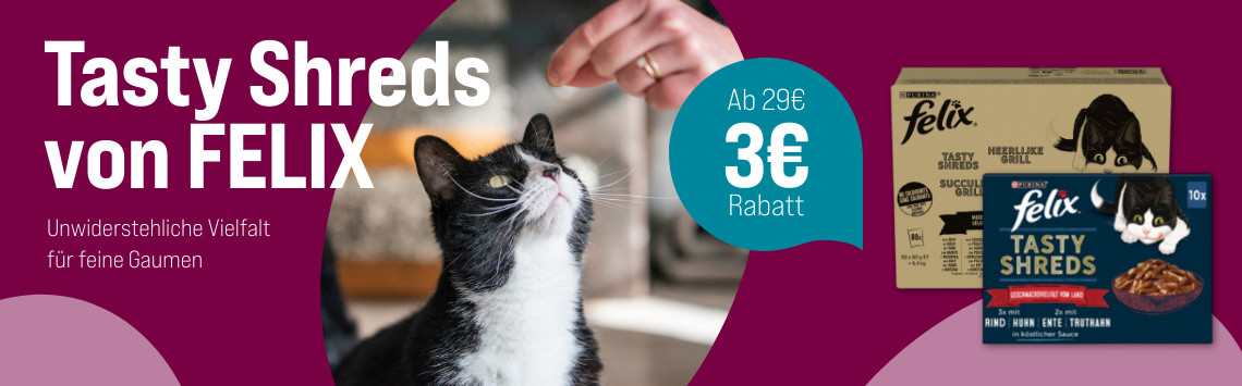 3€ Rabatt auf FELIX