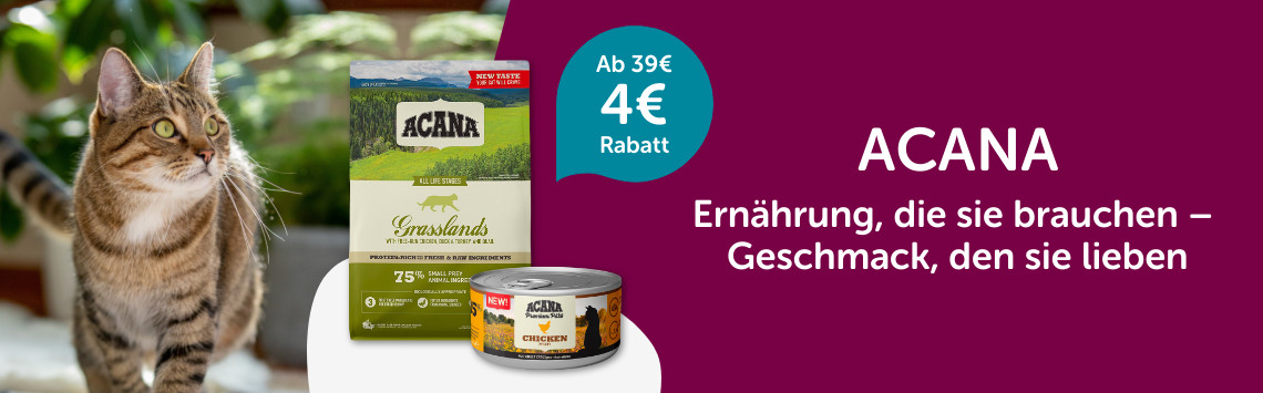 4€ sparen bei Acana