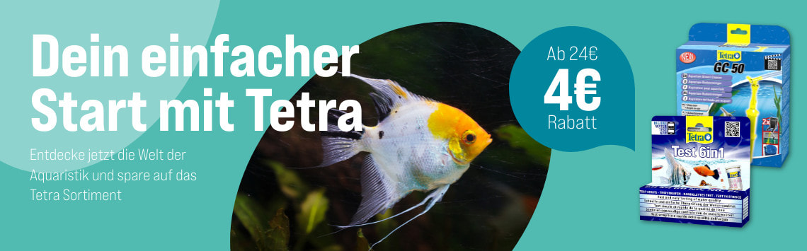 4€ Rabatt auf Tetra