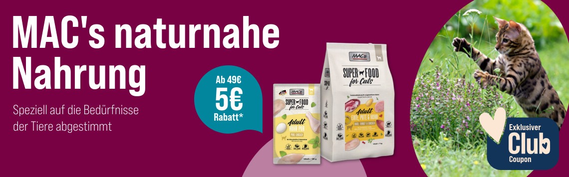 5 € ab 49 € auf MAC's