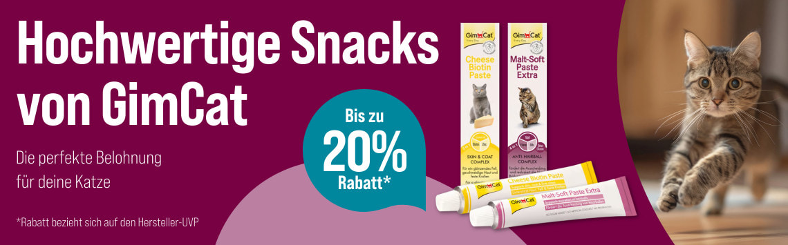 Bis zu 20% auf GimCat´s