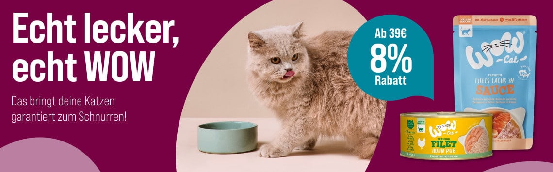 8 % ab 39 € auf WOW