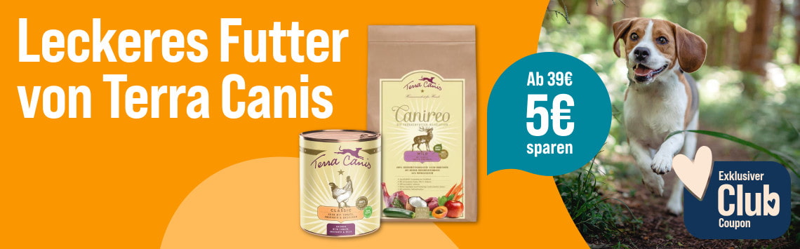 Terra Canis mit 5 € Rabatt