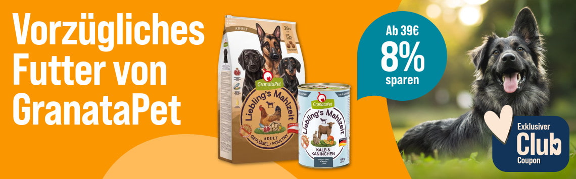 8 % auf GranataPet