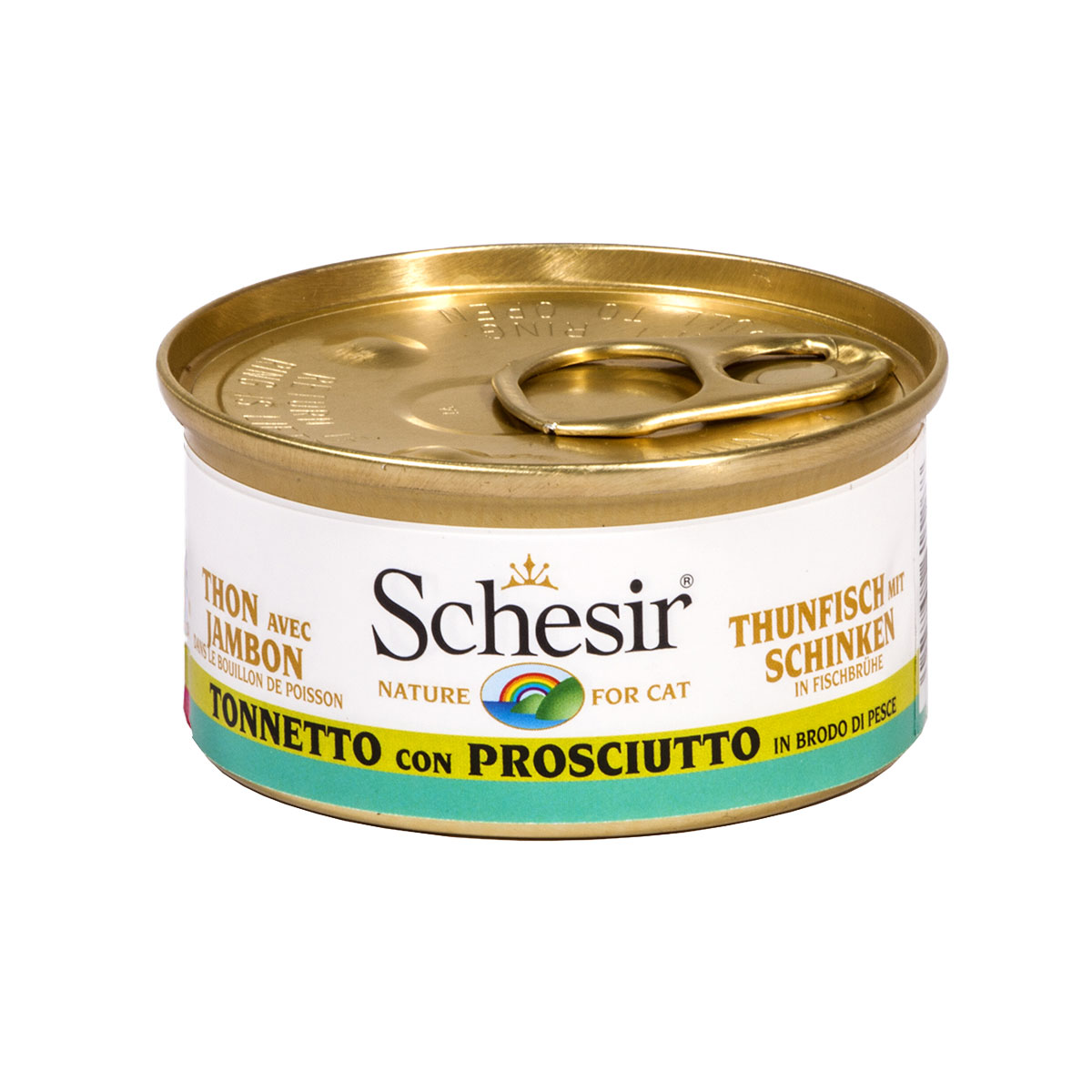 Schesir Cat Brühe Thunfisch &amp; Schinken