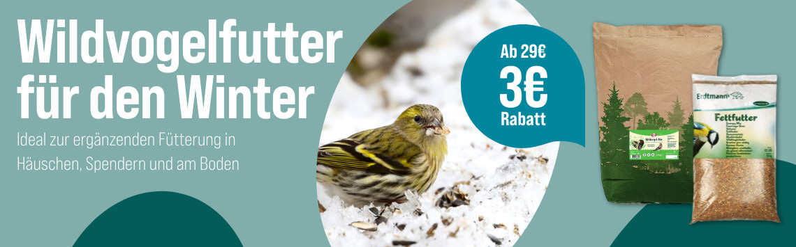 3€ auf Wildvogelfutter