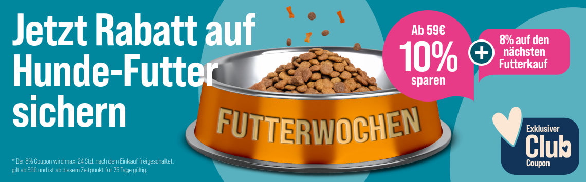 10% Futterrabatt