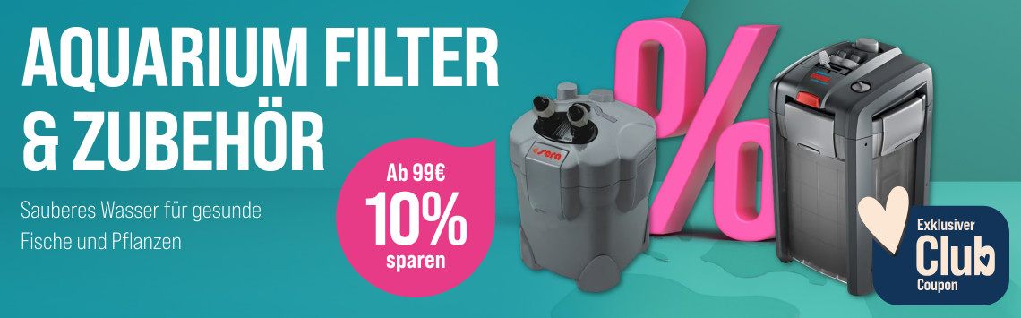 10% auf Filter & Zubehör