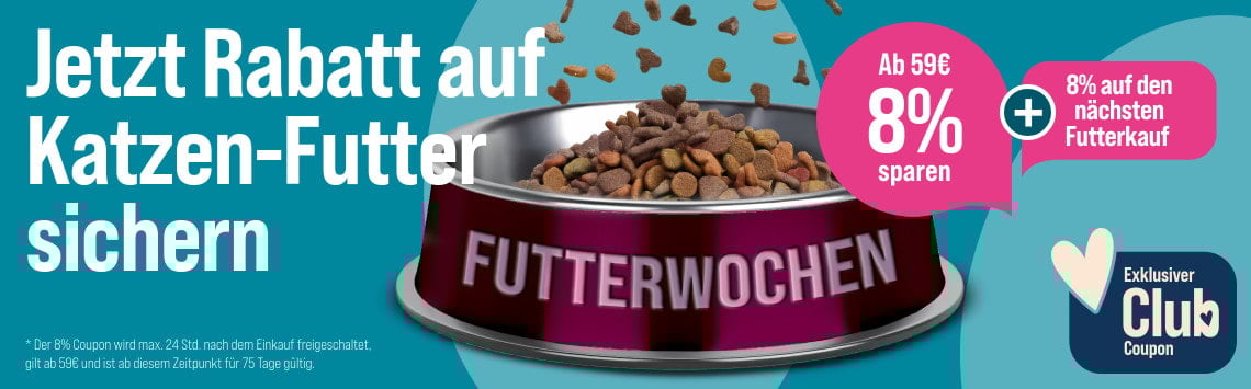 8 % Futterrabatt