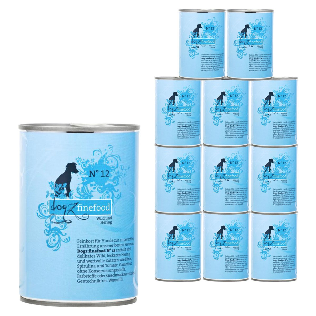 dogz finefood No. 12 Wild &amp; Hering
