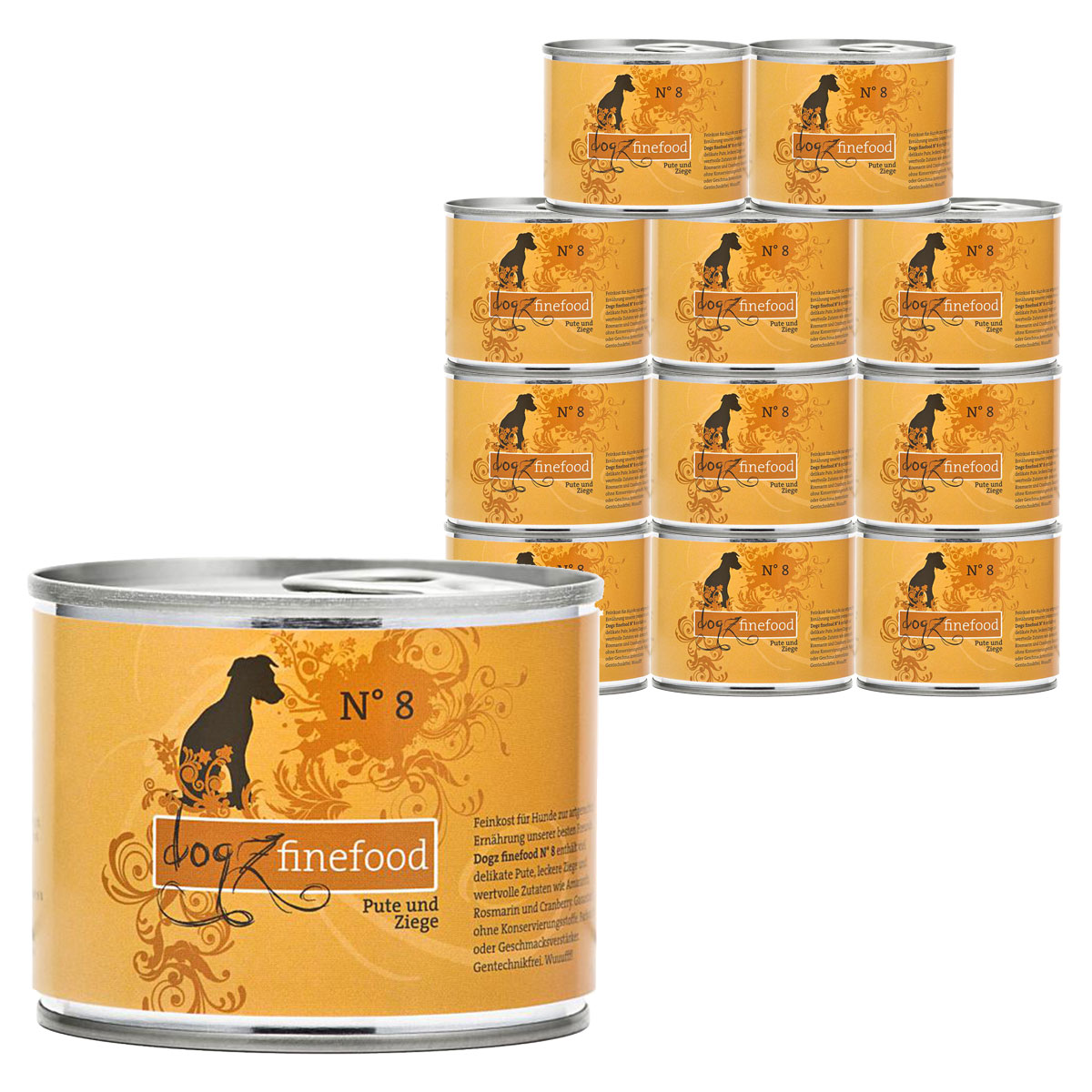 dogz finefood No. 8 Pute &amp; Ziege