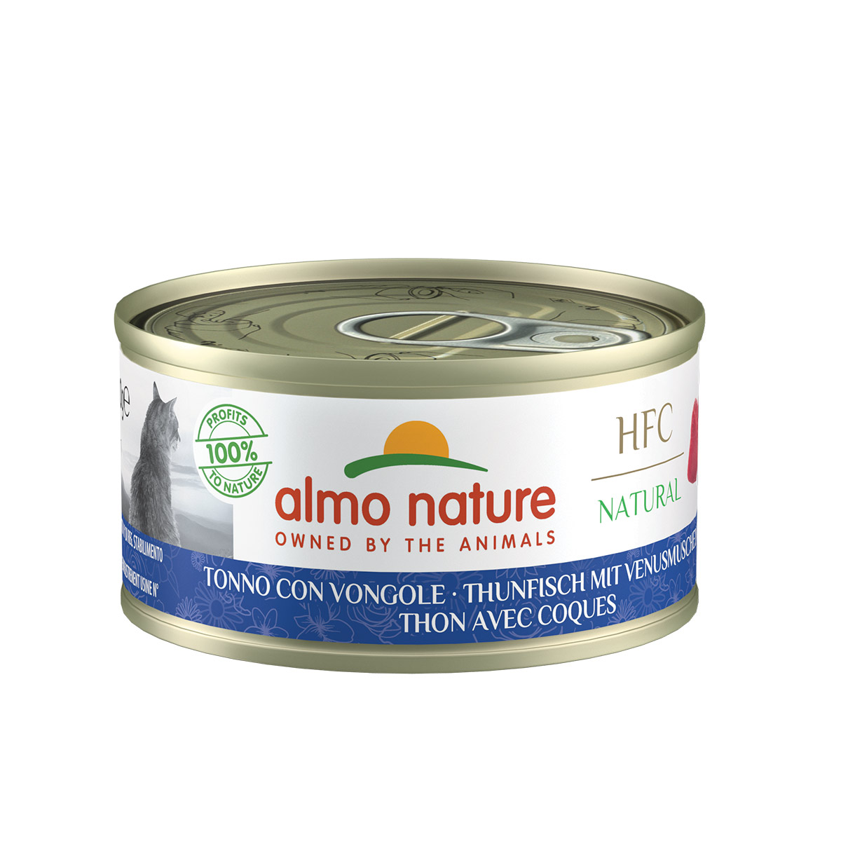 Almo Nature Natural HFC Thunfisch &amp; Venusmuscheln 6x70g