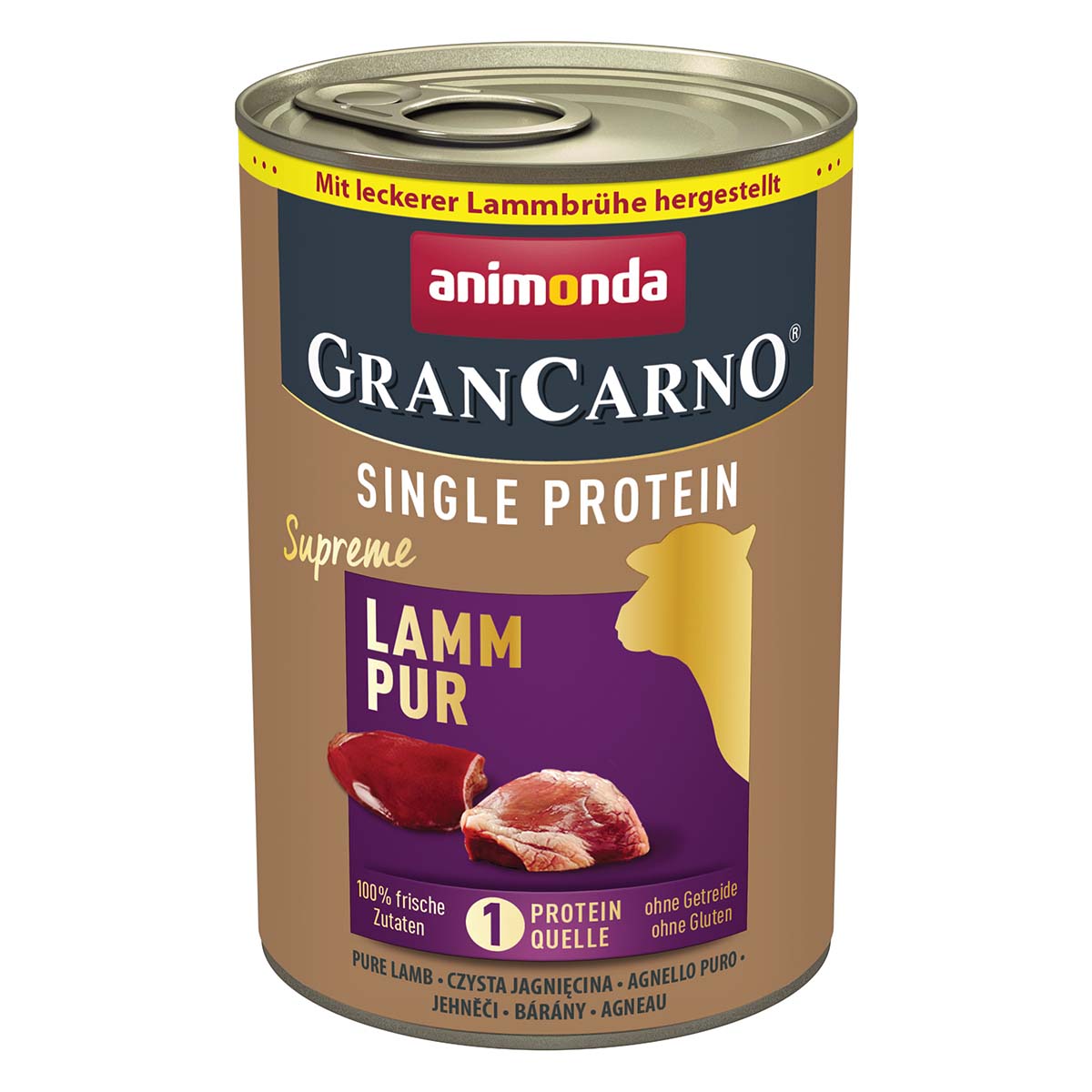 animonda GranCarno single protein Lamm pur