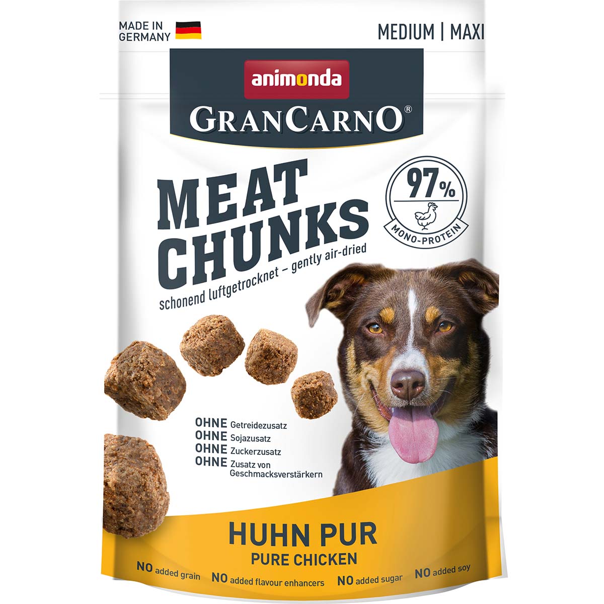 animonda GranCarno Meat Chunks Adult Huhn pur