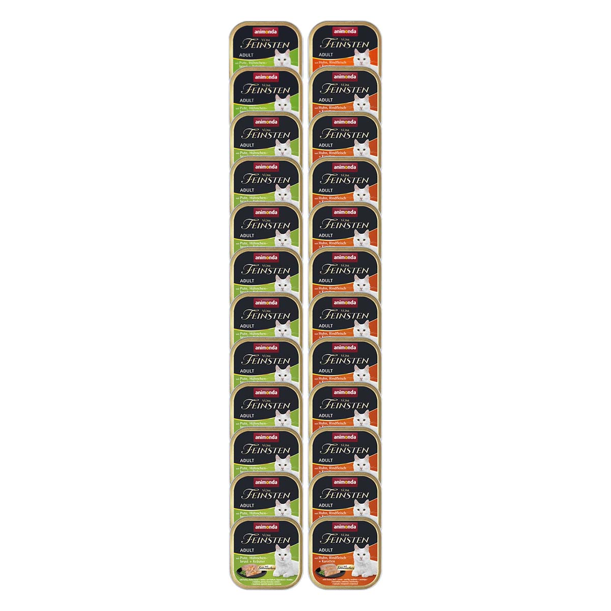 animonda vom Feinsten Adult Schlemmerkern Mixpaket 24x100g