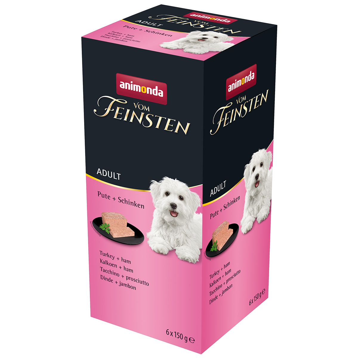 animonda vom Feinsten Adult  Pute + Schinken