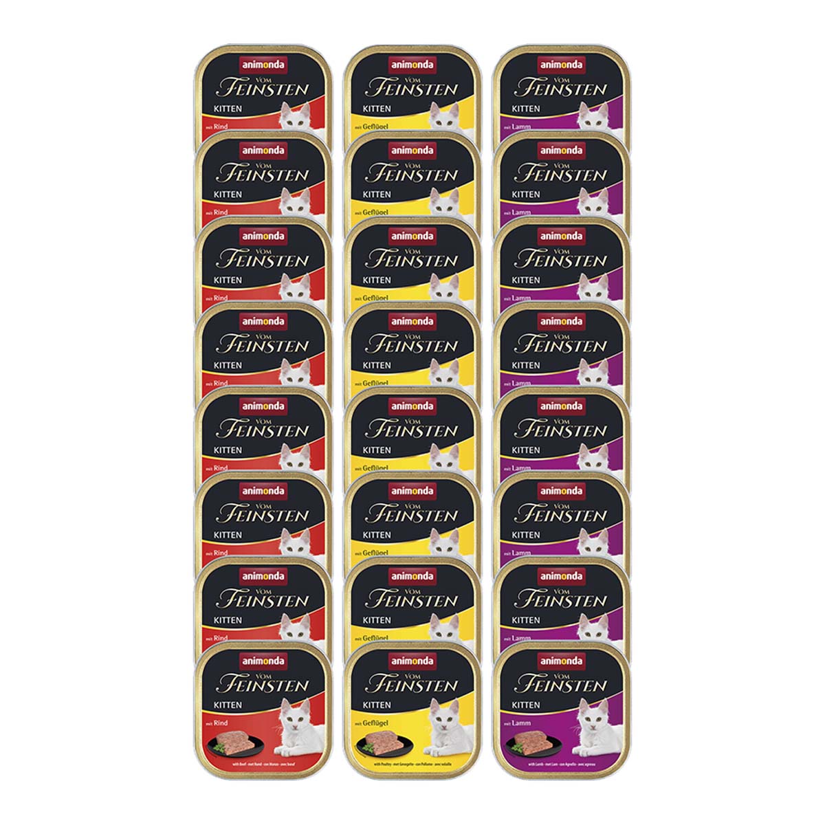 animonda vom Feinsten Kitten Mixpaket 24x100g