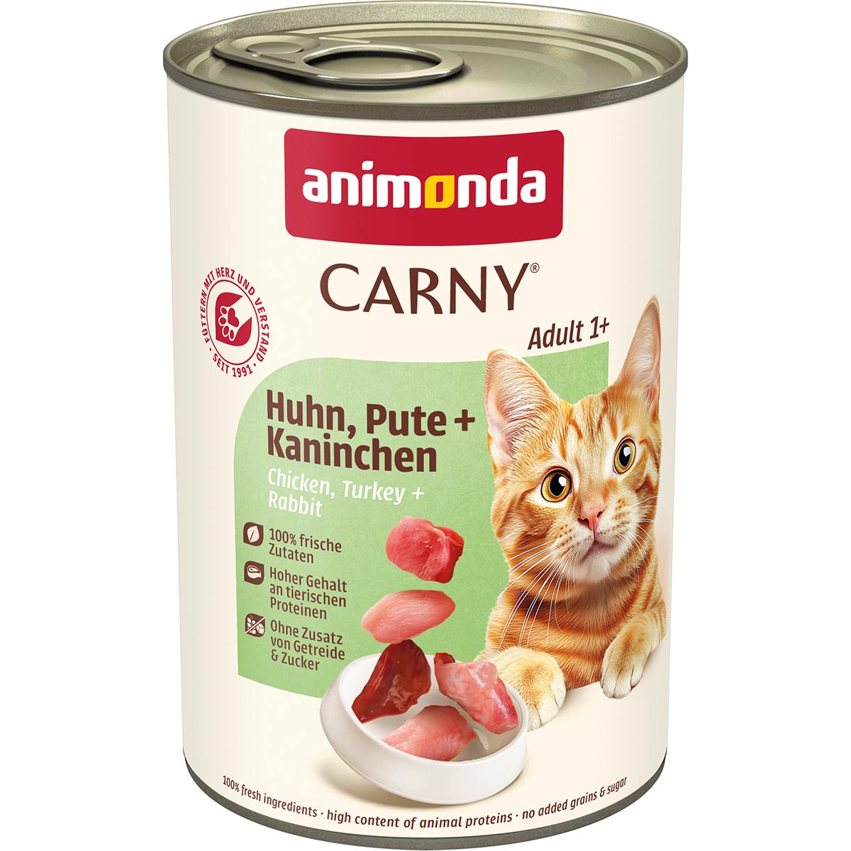 animonda Carny Adult Huhn, Pute und Kaninchen
