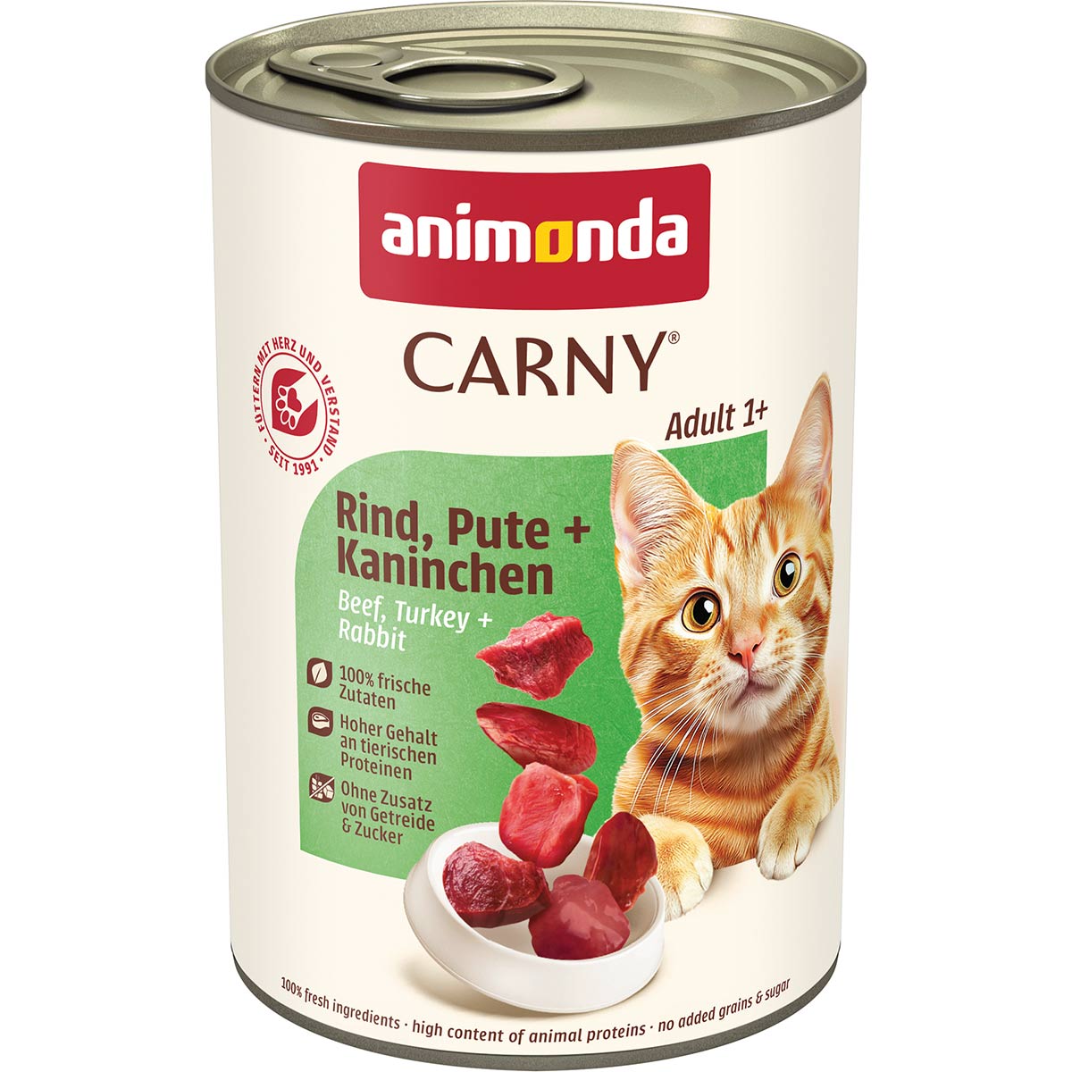 animonda Carny Adult Rind, Pute und Kaninchen