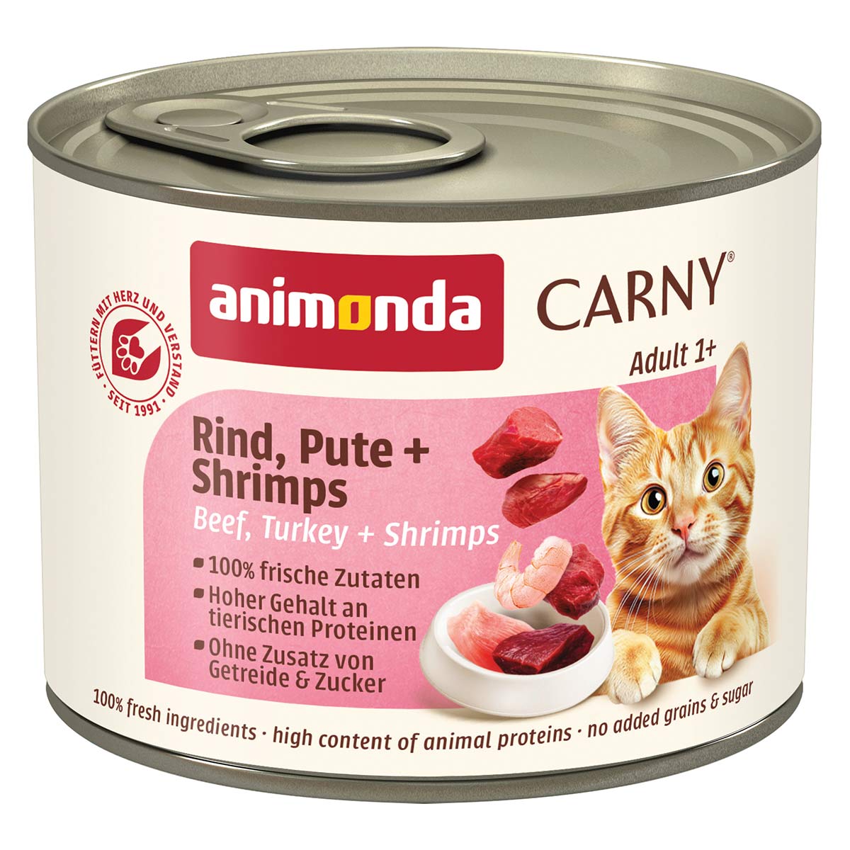 animonda Carny Adult Rind, Pute und Shrimps
