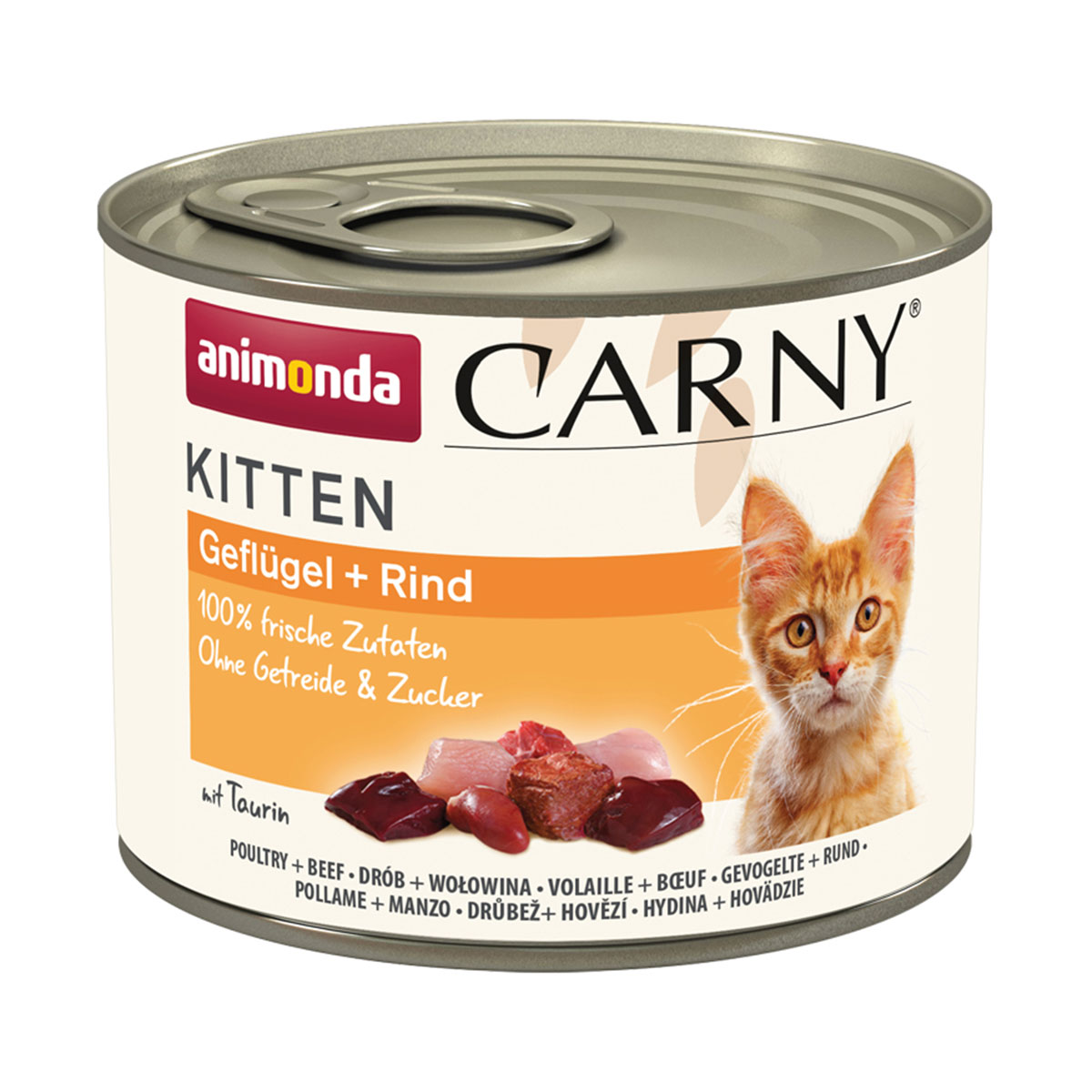 animonda Carny Kitten Geflügel + Rind