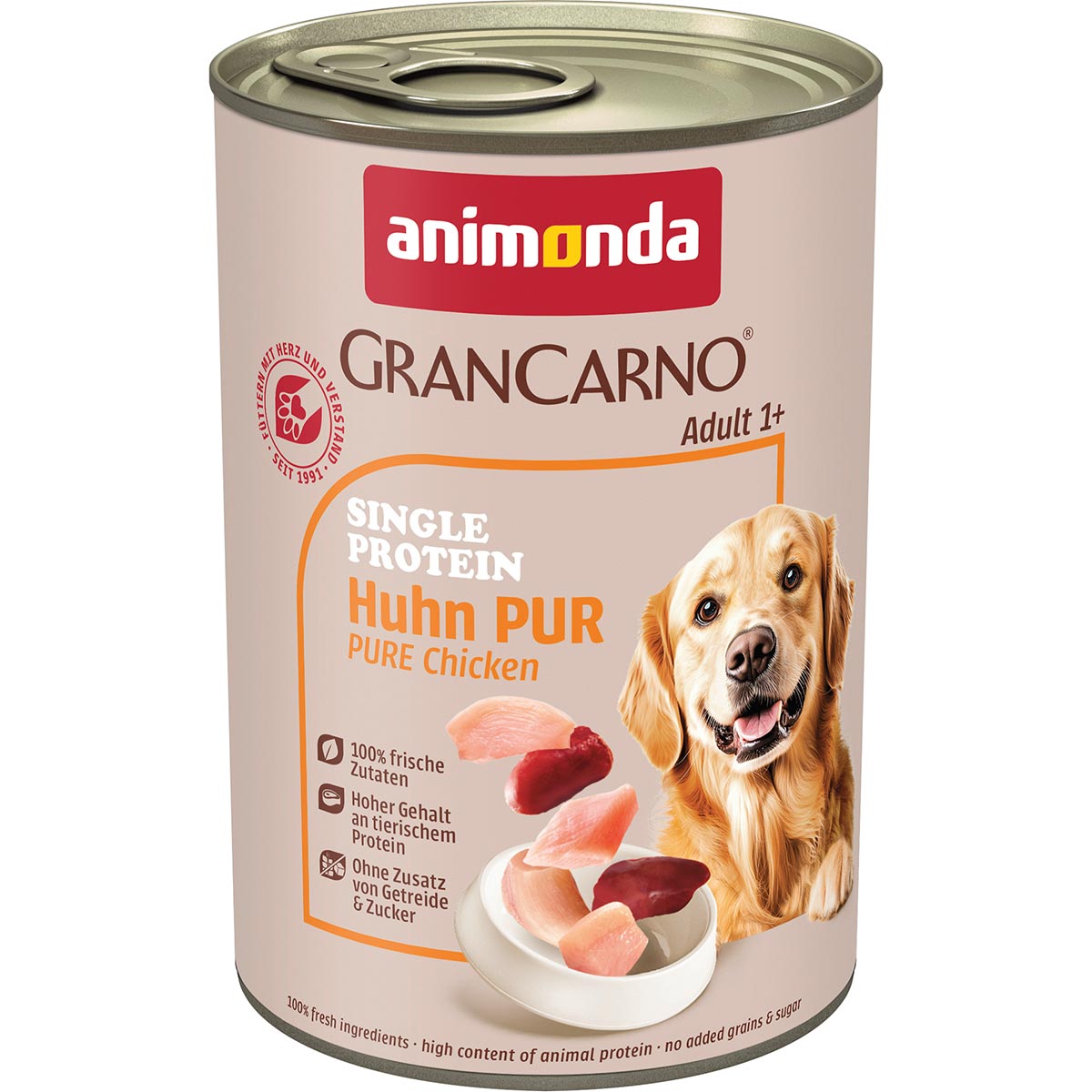 animonda GranCarno single protein Huhn pur