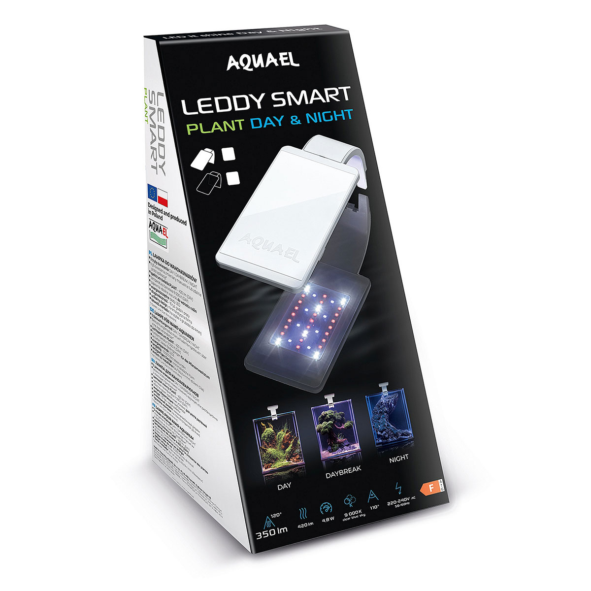 Aquael Leddy Smart 4,8W Plant Tag &amp; Nacht weiß