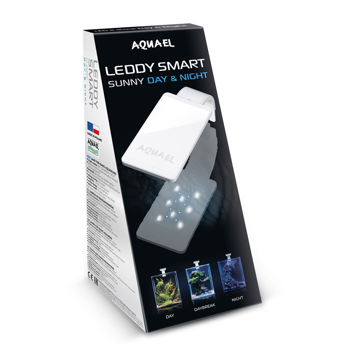Aquael Leddy Smart 4,8W Sunny Tag &amp; Nacht weiß