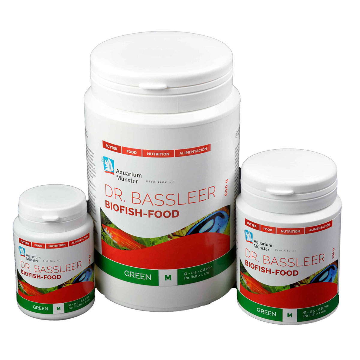 Aquarium Münster DR. BASSLEER BIOFISH FOOD GREEN 