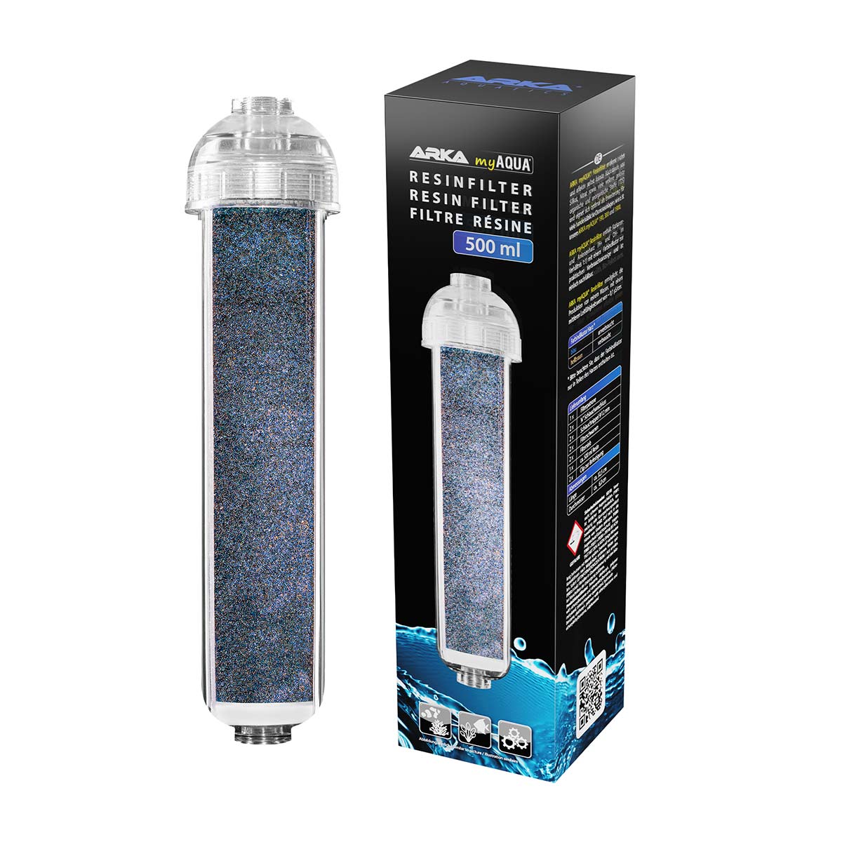 ARKA myAqua Resinfilter 500ml inkl. 500ml Resin