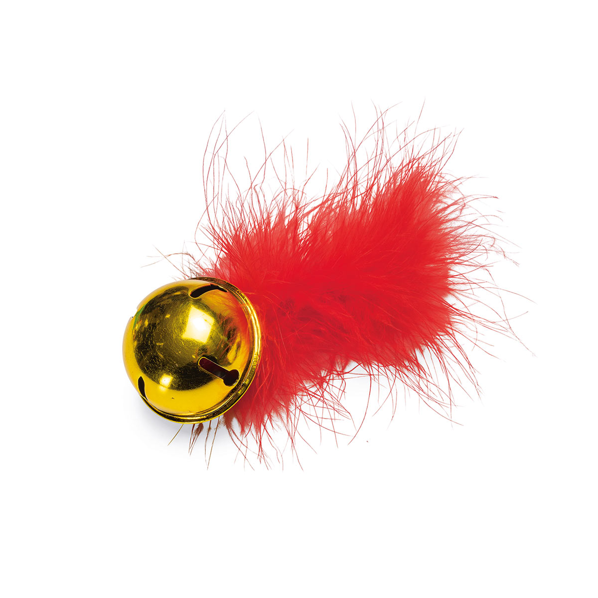 Beeztees Weihnachtsglocke mit Feder