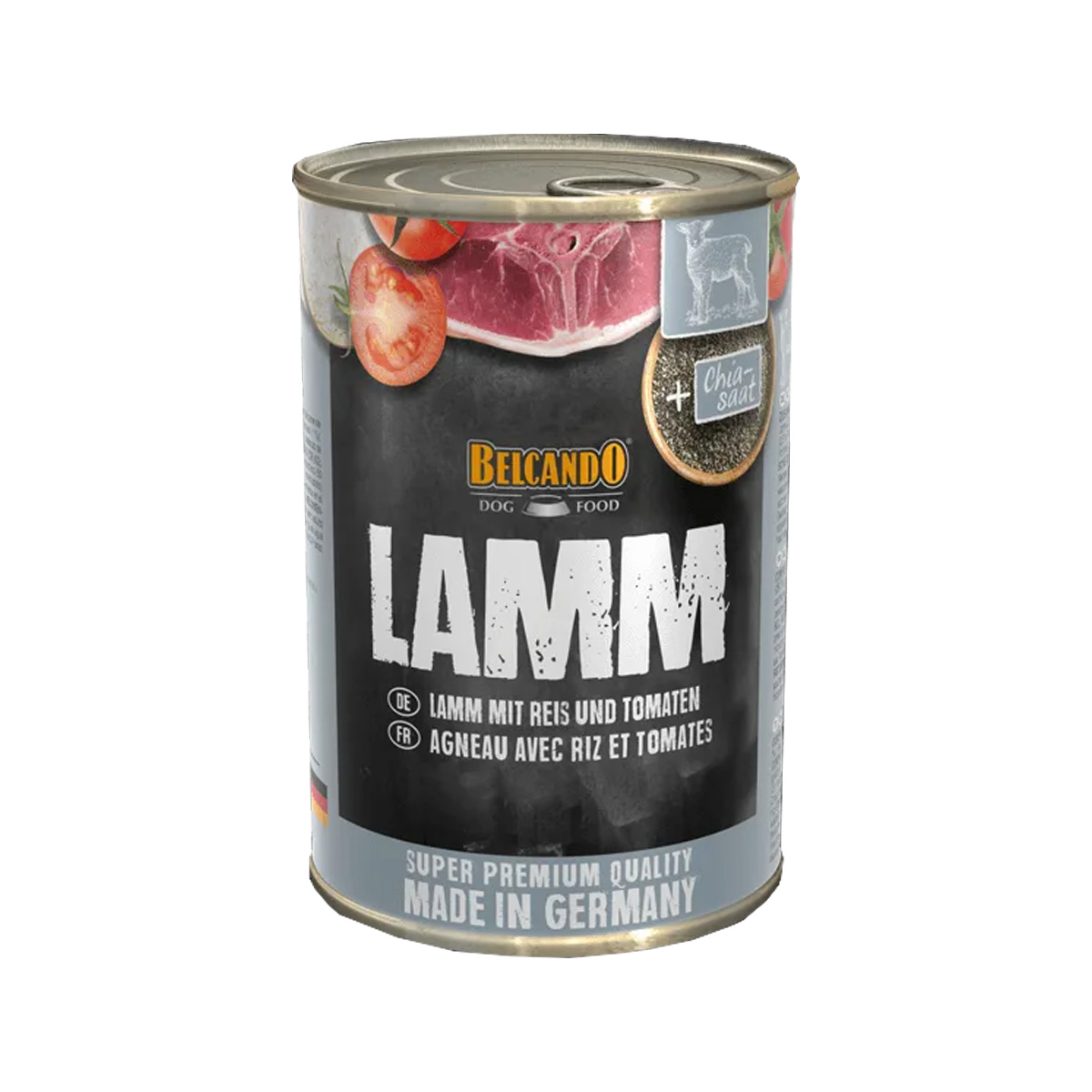 Belcando Feuchtnahrung Lamm mit Reis &amp; Tomaten 