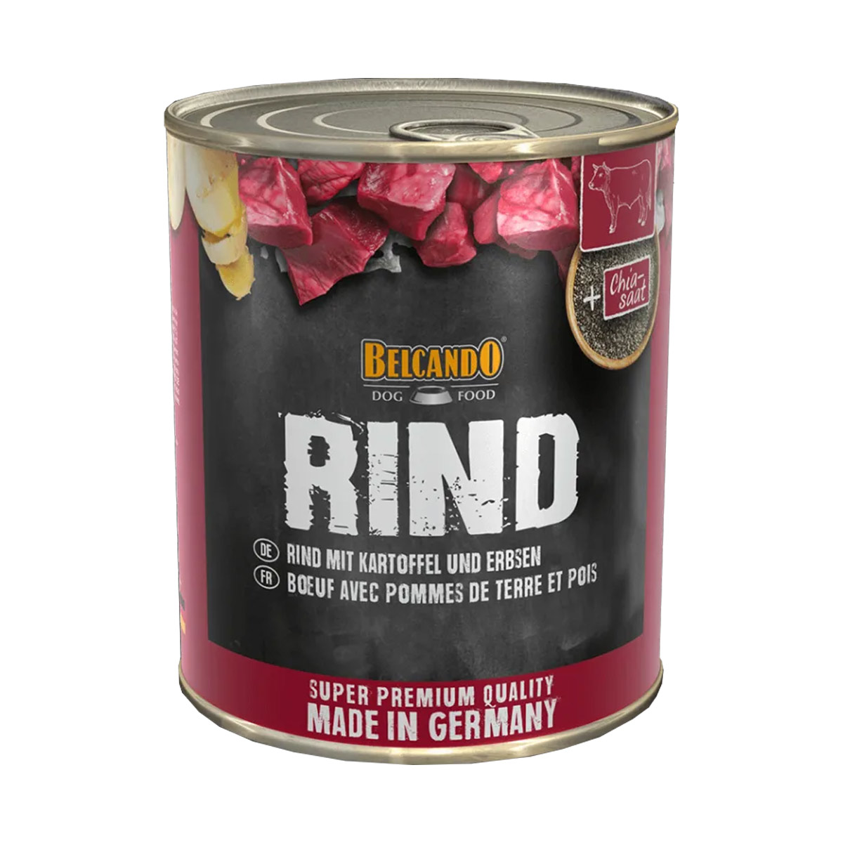 Belcando Feuchtnahrung Rind mit Kartoffeln &amp; Erbsen 