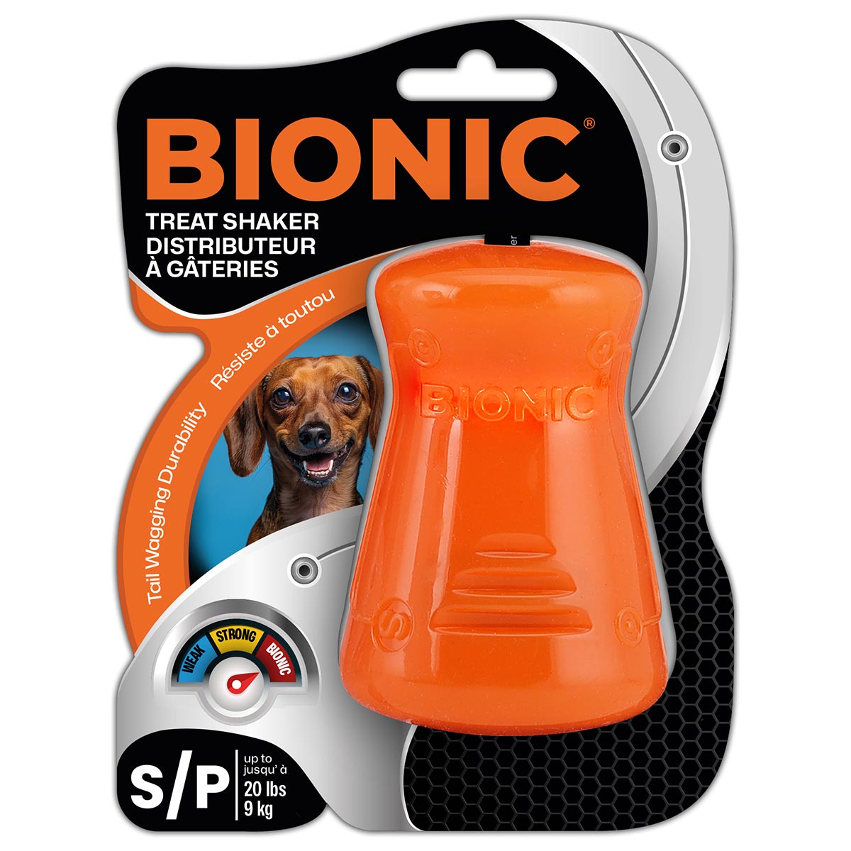 BIONIC Hundespielzeug Treat Shaker