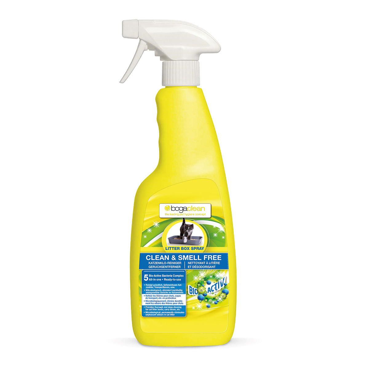 bogaclean Clean &amp; Smell Litter Spray Katze 500 ml