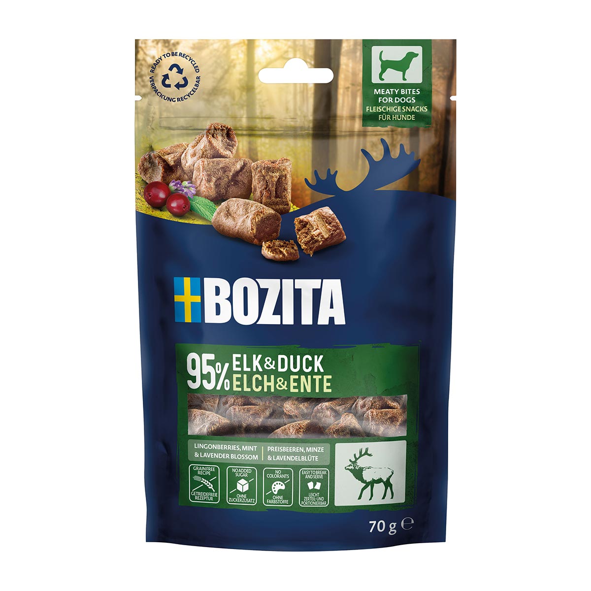 Bozita Meaty Bites Elch &amp; Ente 70 g