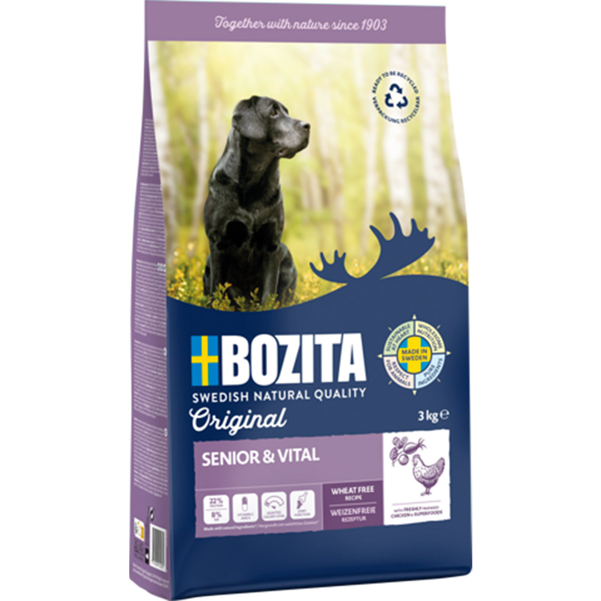 Bozita Original Senior &amp; Vital  Huhn 12 kg