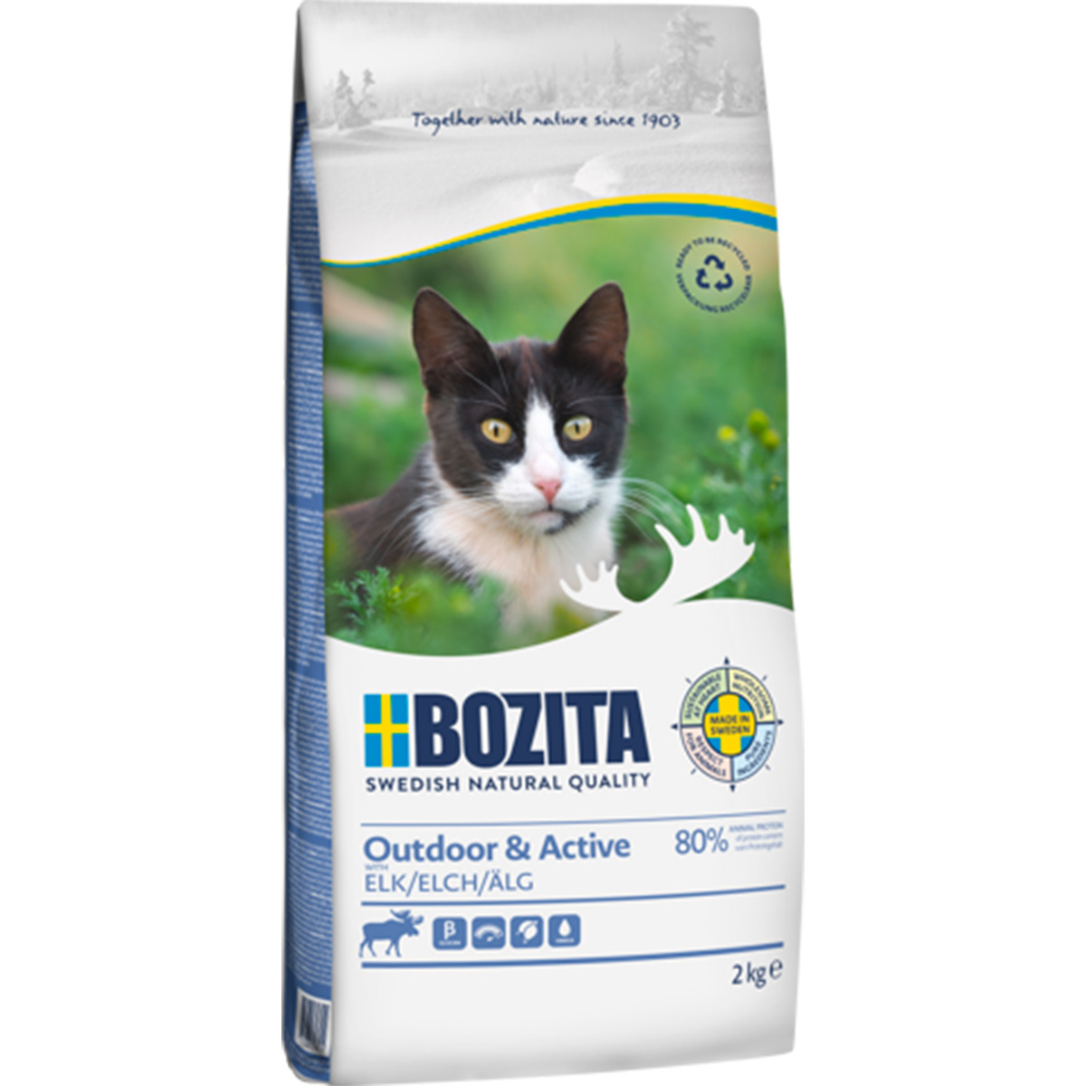 Bozita Outdoor &amp; Active Elch 2 kg