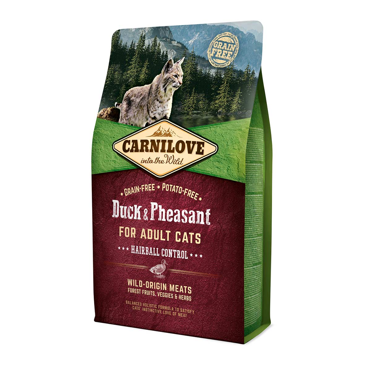 Carnilove Cat Adult - Duck &amp; Pheasant / Hairball Control